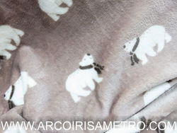 Polar reversível - riscas/ ursos