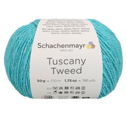LA TUSCANY TWEED  da Schachenmayr  068 turquoise