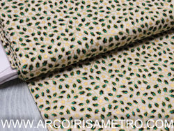 Natal - folhas e estrelas - branco