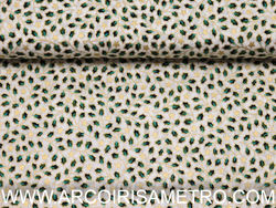 Natal - folhas e estrelas - branco