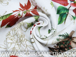 Tecido anti-mancha - Natal