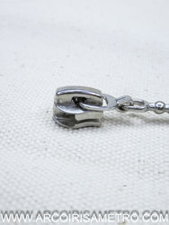 Silver zipper pulls/ extensions  