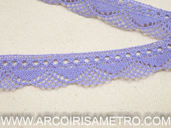 Renda leques - lilás