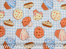 FABRICART - Cupcakes and cookies