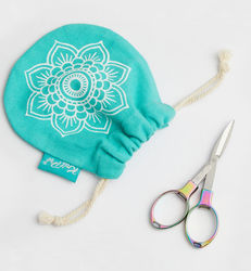 Knitpro Mindful - rainbow folding scissor 