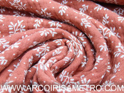 Cotton diaper fabric - Dusty Pink
