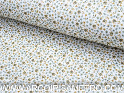 Cotton diaper fabric - Mini flowers