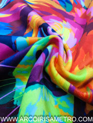 Painel de veludo - Leão