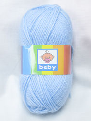 Baby yarn - 50 grs - 613 - medium blue