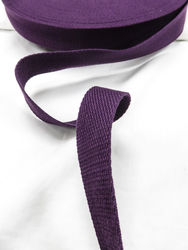 COTTON STRAP FOR BAG HANDLES - Purple