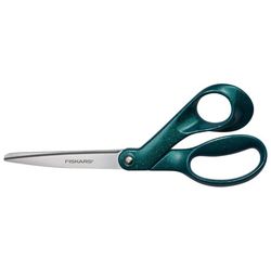 Fiskars scissors - Green glitter