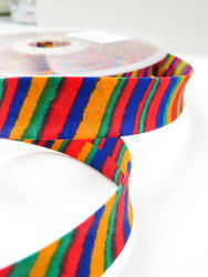 Multicolor Bias tape - 18mm