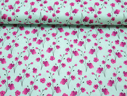 Printed Cotton - Poppies 