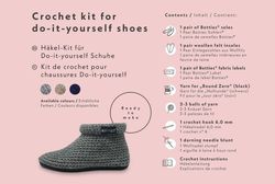 Botties - Crochet Kit for DIY shoes