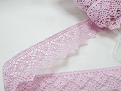 Renda de bicos com brilho