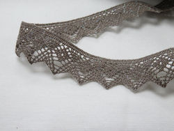 Renda de bicos com brilho