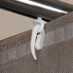 PLASTIC HOOK for curtain tape
