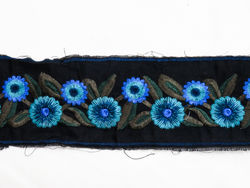 Cotton embroidered tape