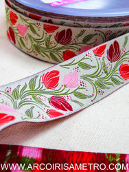 Fita 15mm - tulipas