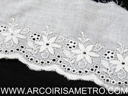 5.5cm embroidere eyelet 