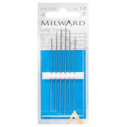 MILWARD - Pack de agulhas compridas 1-5