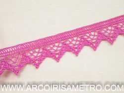 Cotton lace - pink