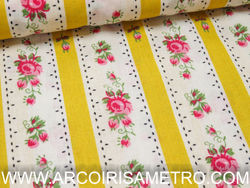 Alcobaça chita - yellow