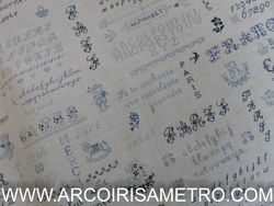 YUWA SIXTY-EIGHT  COLLECTION - ALFABETO PONTO CRUZ