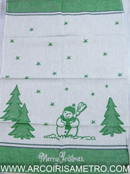 Kitchen cloth - Christmas - Snowman