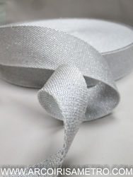 Percinta metálica - Prateado
