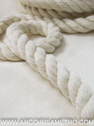 Cordão 15mm - cru