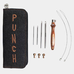 KnitPro - Conjunto Earthy punch needle