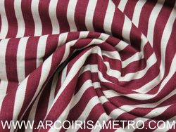 Vaiela - riscas bordô