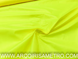 Tecido impermeável - amarelo neon