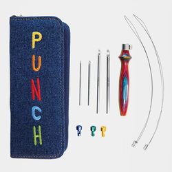 KnitPro - Conjunto VIBRANT punch needle