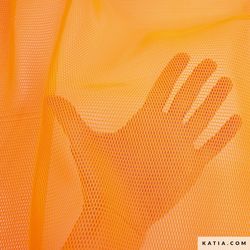 Katia - TECIDO 3D MESH - LARANJA 2