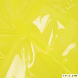 KATIA -  PVC Translucido Colors Neon Limão 2208-1