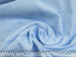 Linen texture print  - Baby blue