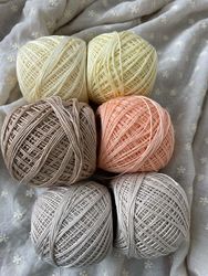 Crochet estrela - Pack of 6 balls