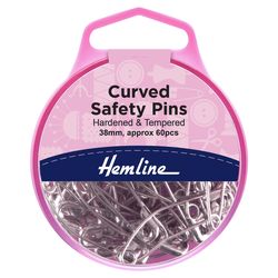 Hemline - Curve safety pins 38mm