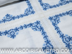 Linen squares to embroider