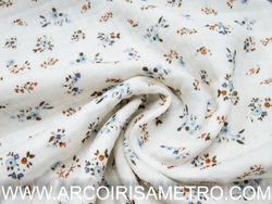 Musselina estampada - flores