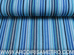 Tula fabric - lacy blue