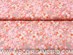 COLEÇAO GOTAS - Flores - salmão