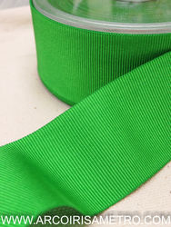 Grosgrain ribbon 40mm - Green
