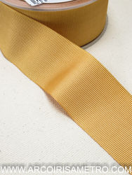 Grosgrain ribbon 40mm - Camel