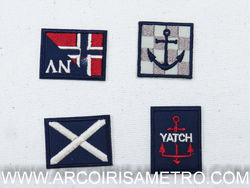 Thermoadhesive patches - Navy 