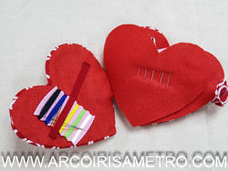 Heart sewing case 