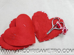 Heart sewing case 