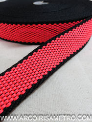 Bag strap - Black and pink